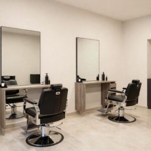 Salon table and chairs