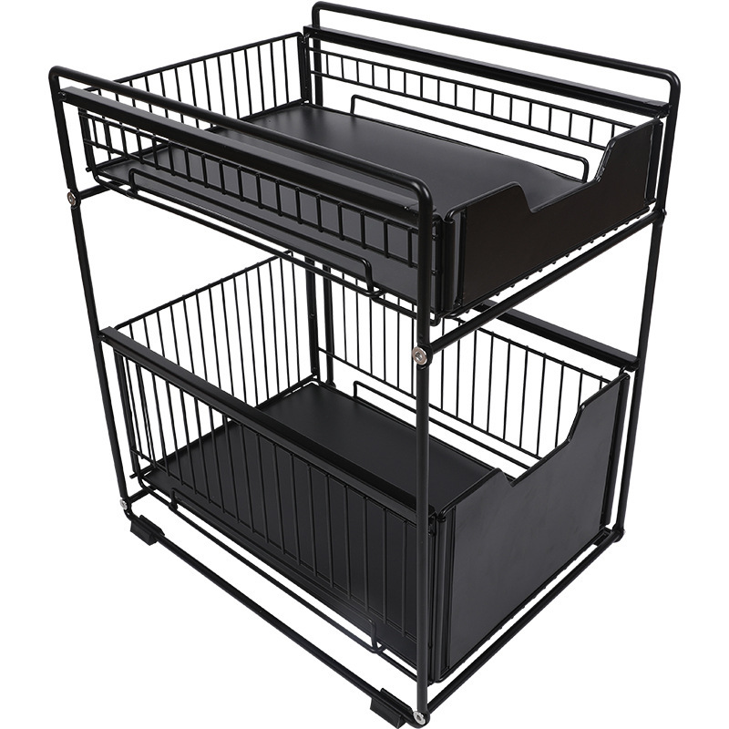 pull out storage baskets for kitchen cabinets