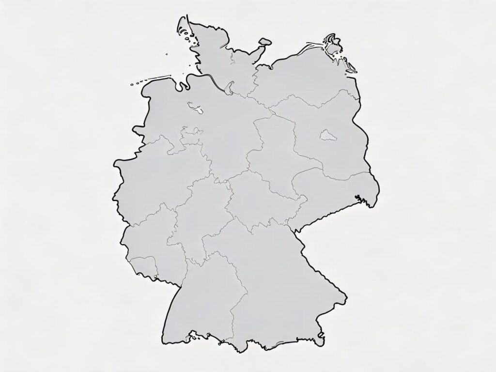 germany map germany map
